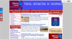 Desktop Screenshot of gobiernoslocales.com.ar
