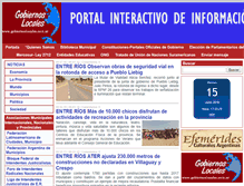 Tablet Screenshot of gobiernoslocales.com.ar